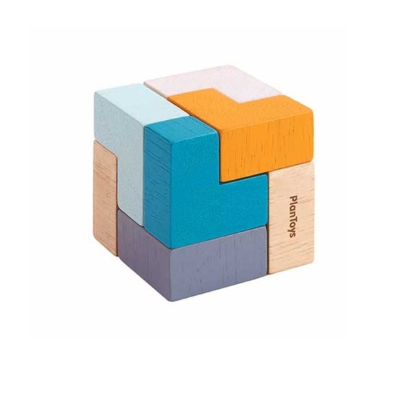 Plan Toys PlanMini - 3D Puzzle Cube - Picture 2 of 13